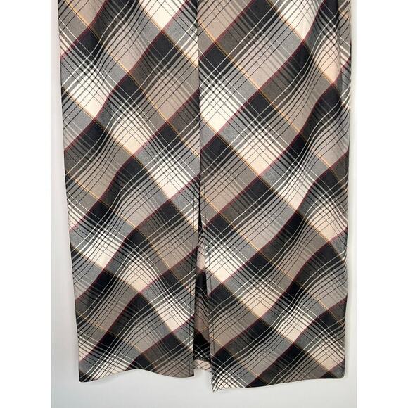 Urban Outfitters Plaid Mini Skirt - Black and Cream - Picture 10 of 10